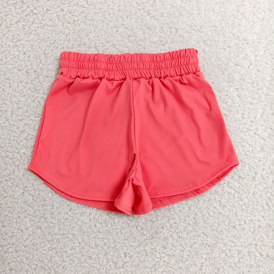 Baby Girls Kids Shorts Bottoms Yoga Active Peach Clothes RTS