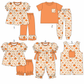 ( Moq 5 Each Style ) Baby Boys Girls Kids Fall Pumpkins Sibling Rompers Sets Clothes