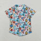 Baby Boys Long Sleeves Dr Reading Buttons Short Sleeves Shirt Tops RTS