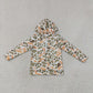 Sibling Baby Boys Adult Woman Green Orange Camo Zipper Hoodie Pockets Hunting Pullovers Shorts RTS