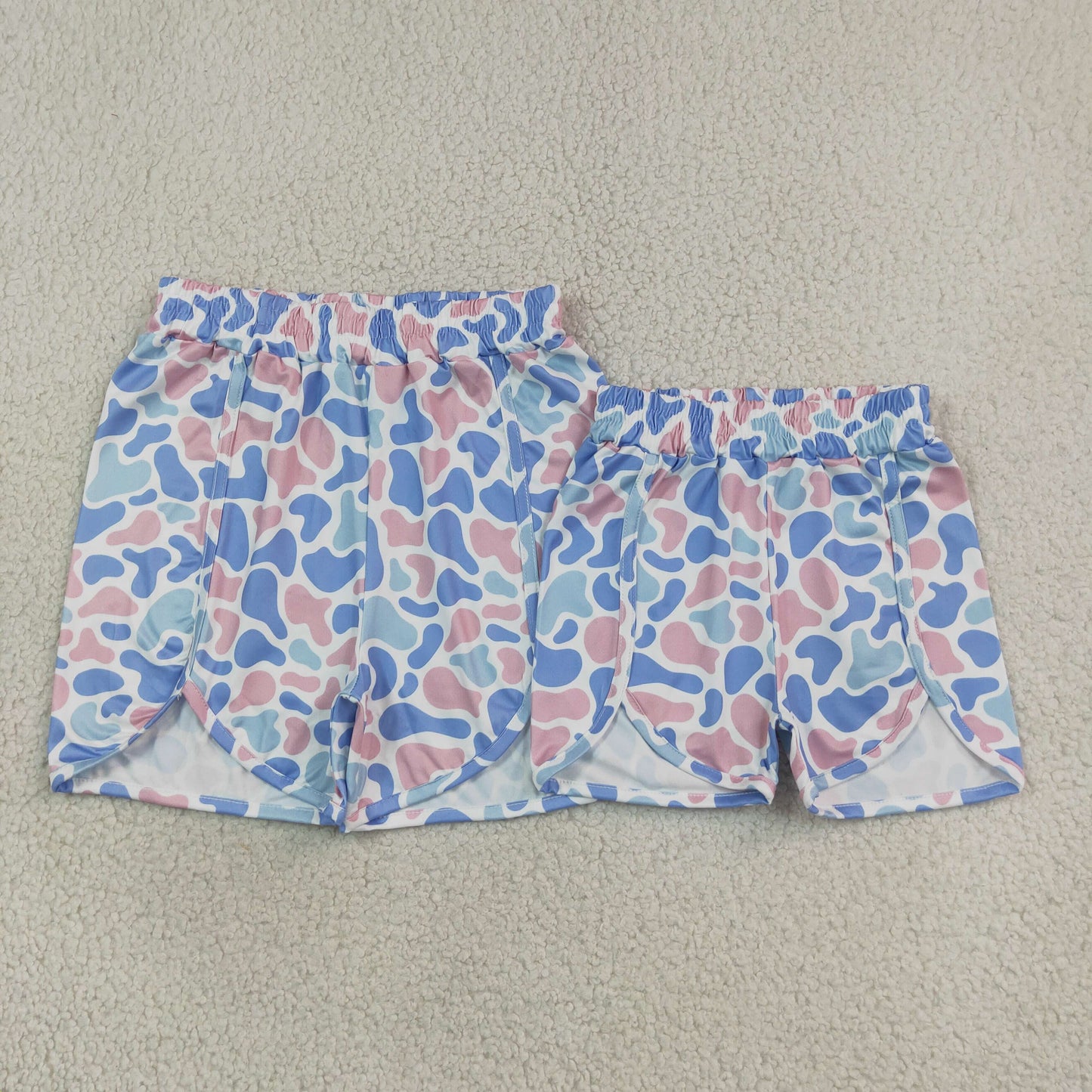 Sibling Baby Girls Adult Women Camo Shorts Summer Bottoms RTS