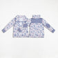 Sibling Boys Kids Long Sleeves Camo Aztec Zipper Shirt Pullover Tops Clothes RTS
