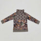 BT0094 Kids Baby Boy Camo Deer Pullover Top