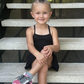 Baby Girl Sleeveless Black Dress