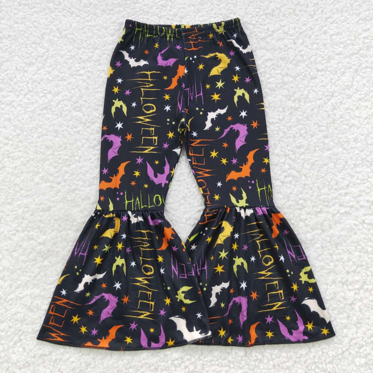 P0174 Baby Girl Halloween Bell Bottom Pants