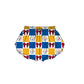 ( Moq 5 Each Style ) Baby Boys Girls Toddler Bows Team Sibling Blue Yellow Plaid Shorts Dress Sets Clothes