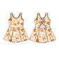 ( Moq 5 each style ) Baby Girl Team T Bows Sibling Dress Set 5.15
