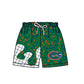 ( Moq 5 Each Style ) Baby Boys Girls Toddler Sibling Green Shorts Shirts Set Team Drip Sprinkles Clothes