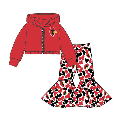 ( Moq 5 each style ) Baby Boy Girl Team Cheer Sibling Shirt Camo Dress Set 8.5