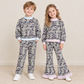 Sibling Baby Boys Girls Kids Long Sleeves Mock Neck‌ Shirts Camo Pants Sets Clothes RTS