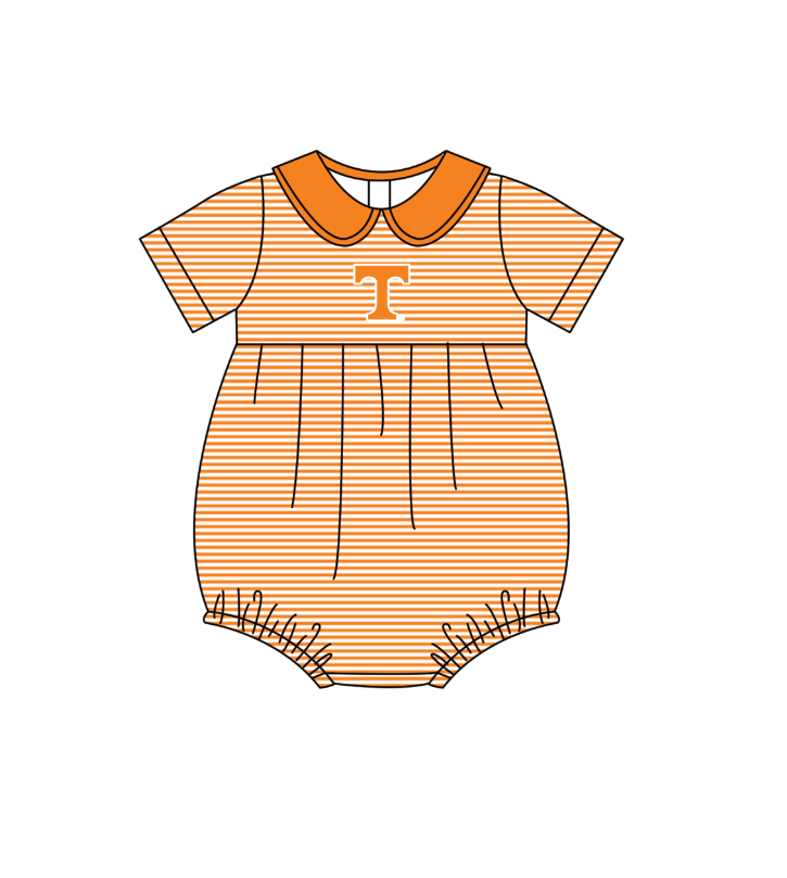 ( Moq 5 Each Style ) Baby Boys Girls Kids T Stripes Team Sibling Rompers Sets