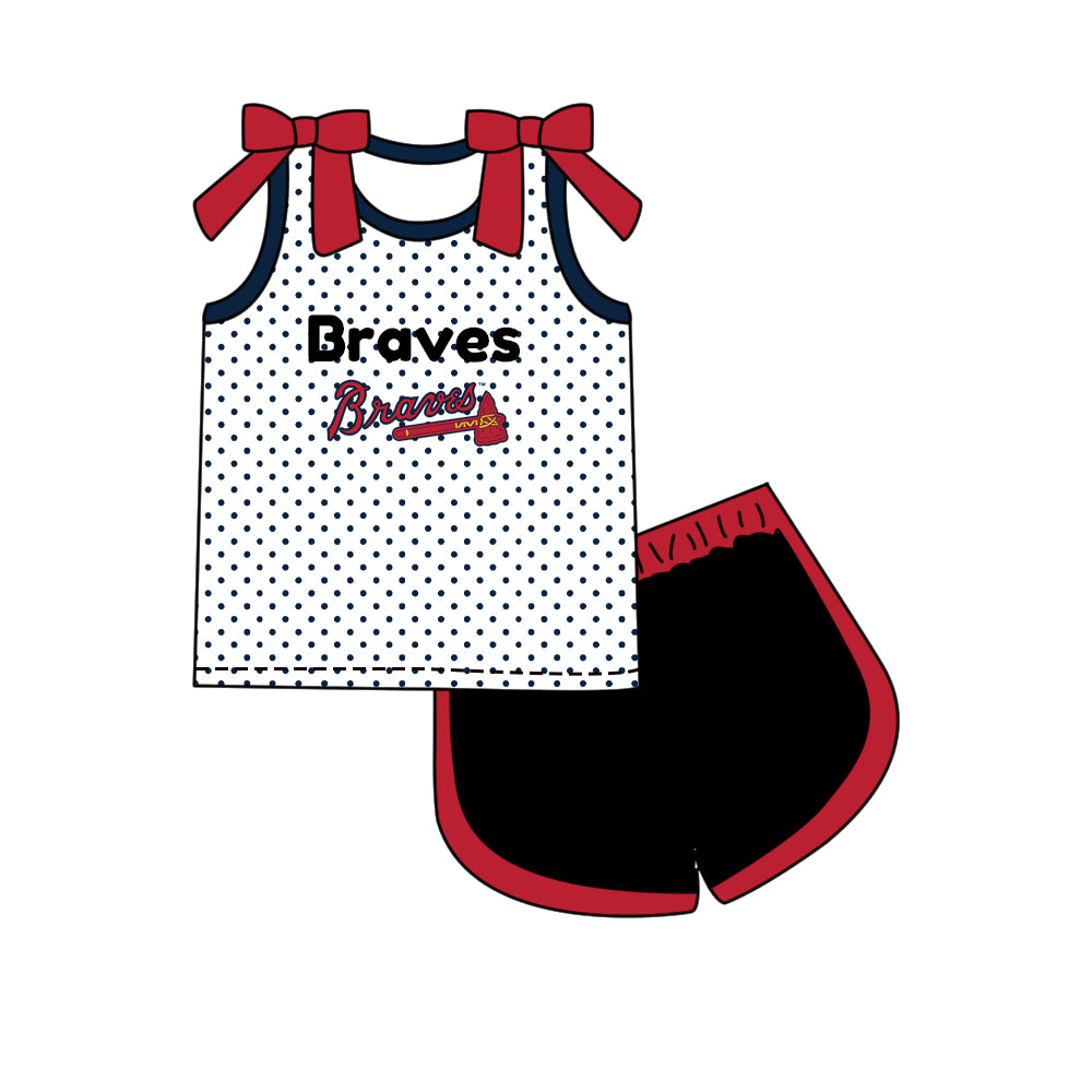 ( Moq 5 Each Style ) Sibling Baby Girls Kids Bows Team Shirt Sets Clothes