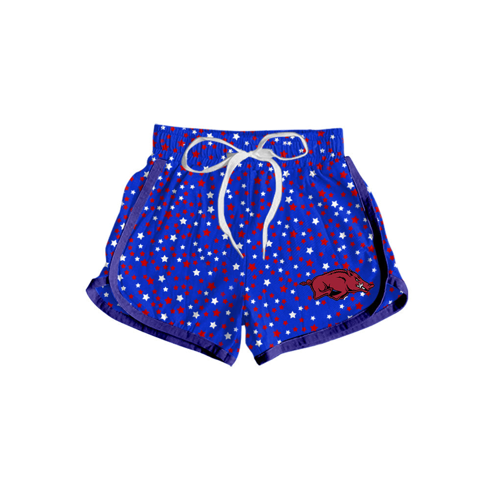 ( Moq 5 each style ) Baby Boy Girl Team Pig Blue Sibling Dress Shorts Skirt 5.8