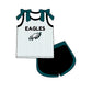 ( Moq 5 Each Style ) Sibling Baby Girls Kids Bows Team Shirt Sets Clothes