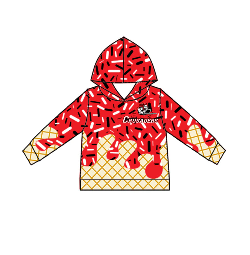 ( Moq 5 each style ) Baby Boy Team Sibling Red Drip Shorts Shirt 7.22