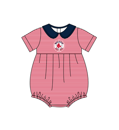( Moq 5 Each Style ) Baby Boys Girls Kids Socks Stripes Team Sibling Rompers Sets