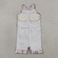 Baby Girls Kids Straps Cartoon Yoga Active Shorts Ruffle Knee Length Dress RTS