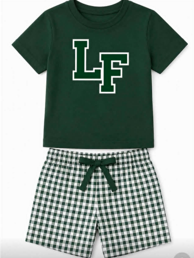 Custom Baby Boy Girl Tops Shorts Sets Summer Clothes 6.1