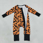 Baby Boys Infant Long Sleeves Halloween Zipper Footie Sleeper Romper Clothes RTS