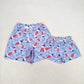 Adult Men Summer Popsicle Blue July 4th Swimming Trunks Shorts