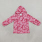 Baby Girls Kids Long Sleeves Camo Hoodie Pink Shirt Tops RTS