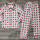 Adult Women Christmas Checkered Long Sleeves Pants Pajamas Set