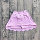 ( No moq ) Preorder Baby Girls Kids Pink Yoga Shorts Skirt