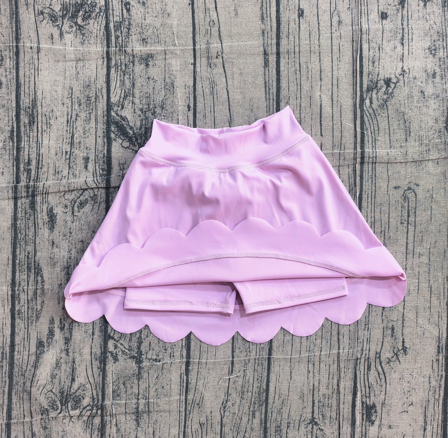 ( No moq ) Preorder Baby Girls Kids Pink Yoga Shorts Skirt