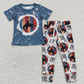 Baby Boy Girl Let's Rodeo Sibling Western Pants Clothes Sets