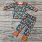 Baby Boy Long Sleeves Ghost Camo Shirt Pants Pajamas Halloween Set