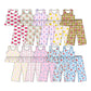 ( Moq 5 Each Style ) Sibling Baby Girls Kids Sleeveless Bows Tops Pants Sets Clothes
