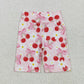 Baby Girl Toddler Bows Flower Cherry Biking Shorts Bottoms RTS