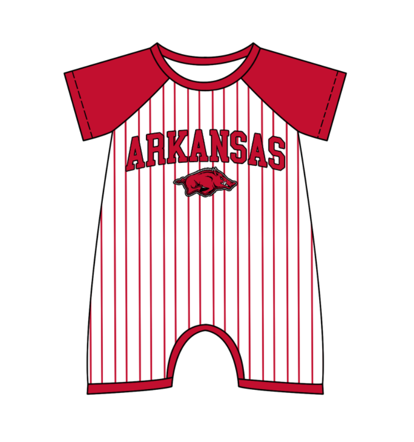 Moq 5 Baby Boy Short Sleeves Pig One piece Summer Team Romper