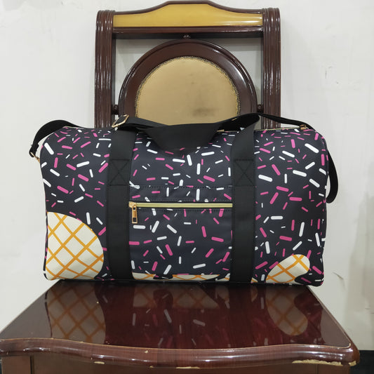 Baby Toddler Kids Adult Plaid Travel Package Black Gym Bags RTS