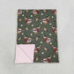 Baby Girls Toddler Ducks Bows Flower Blanket RTS