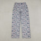 Adult Women Pockets Pants Southern Grey Camo Bottom RTS