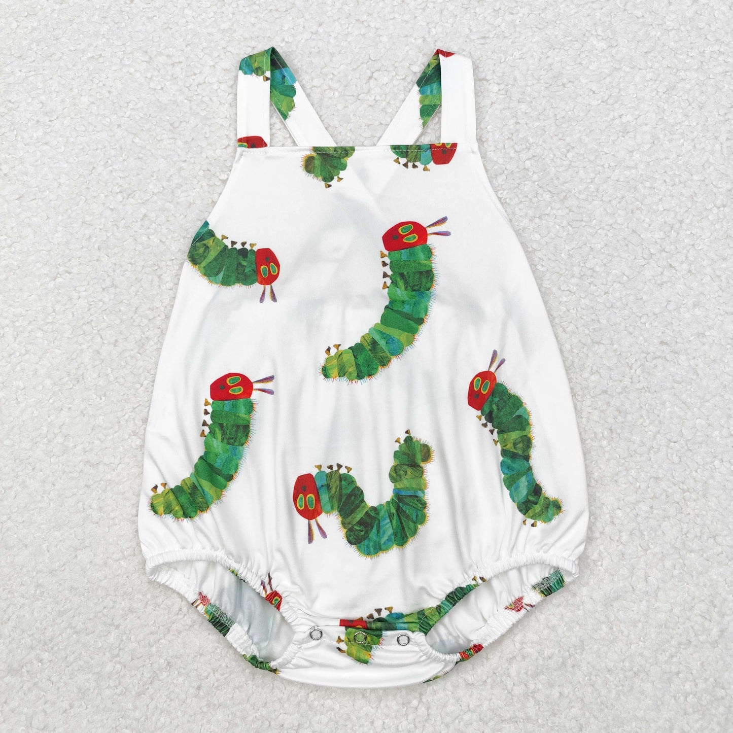 Baby Kids Caterpillar Straps Summer Romper