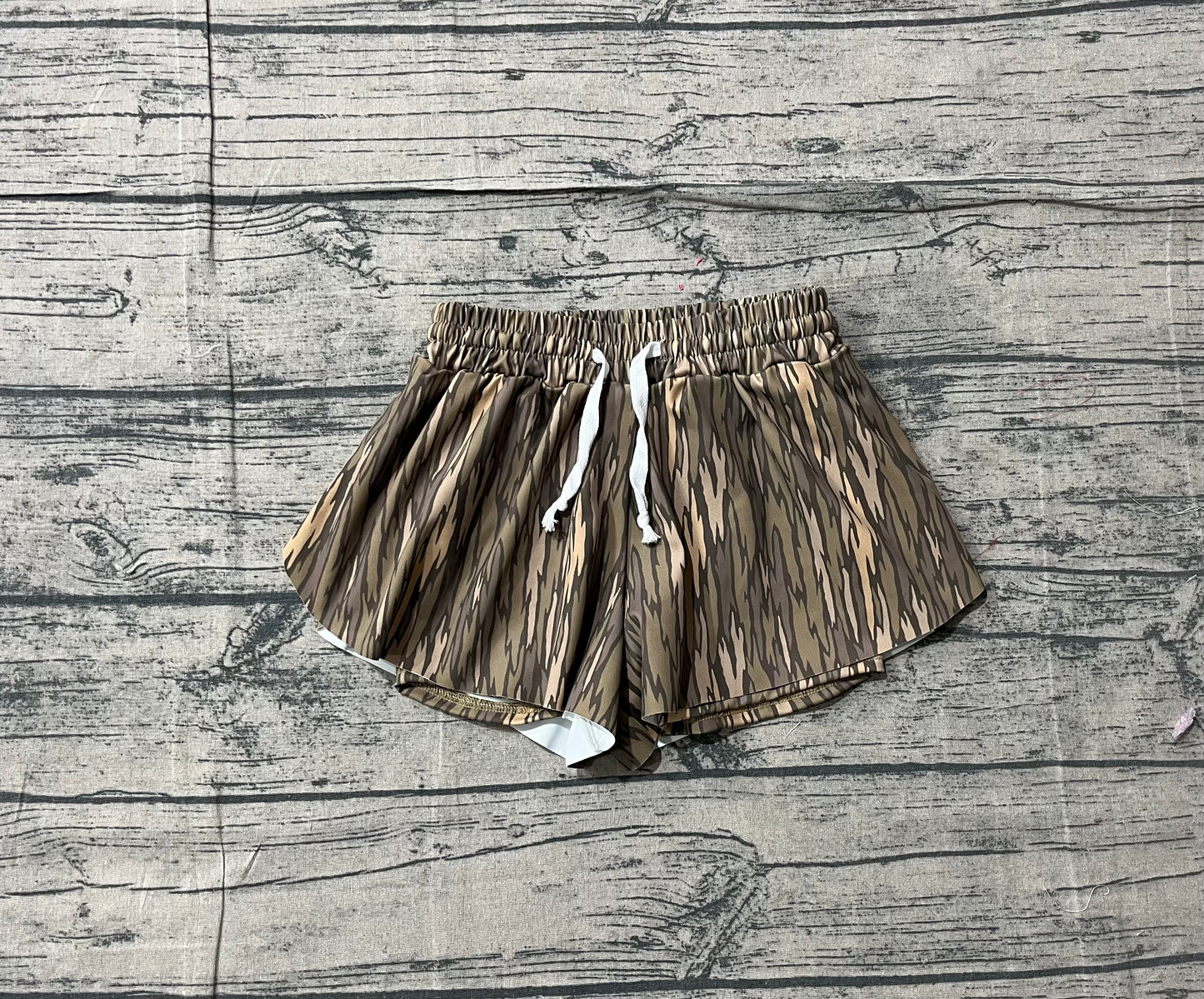 Baby Girls Kids Camo Yoga Southern Shorts Bottoms RTS