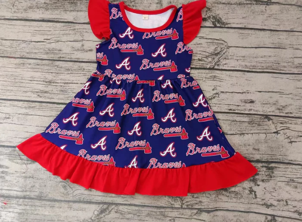 Baby Girl Braves Team Dress