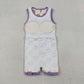 Girls Kids Sleeveless Donuts Skort Yoga Active Mardi Gras Dress