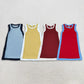 Sibling Baby Girls Kids Yoga Active Sleeveless Dresses Clothes RTS