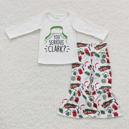 BLP0328 Baby Boy Long Sleeves Christmas Hats Pocket Pants Outfit