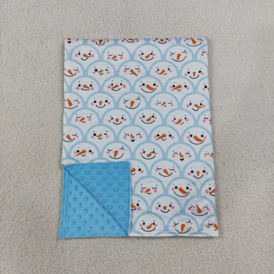 Baby Boys Kids Christmas Blue Blanket RTS