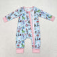 Baby Girl Infant Long Sleeves Toys Zipper Romper