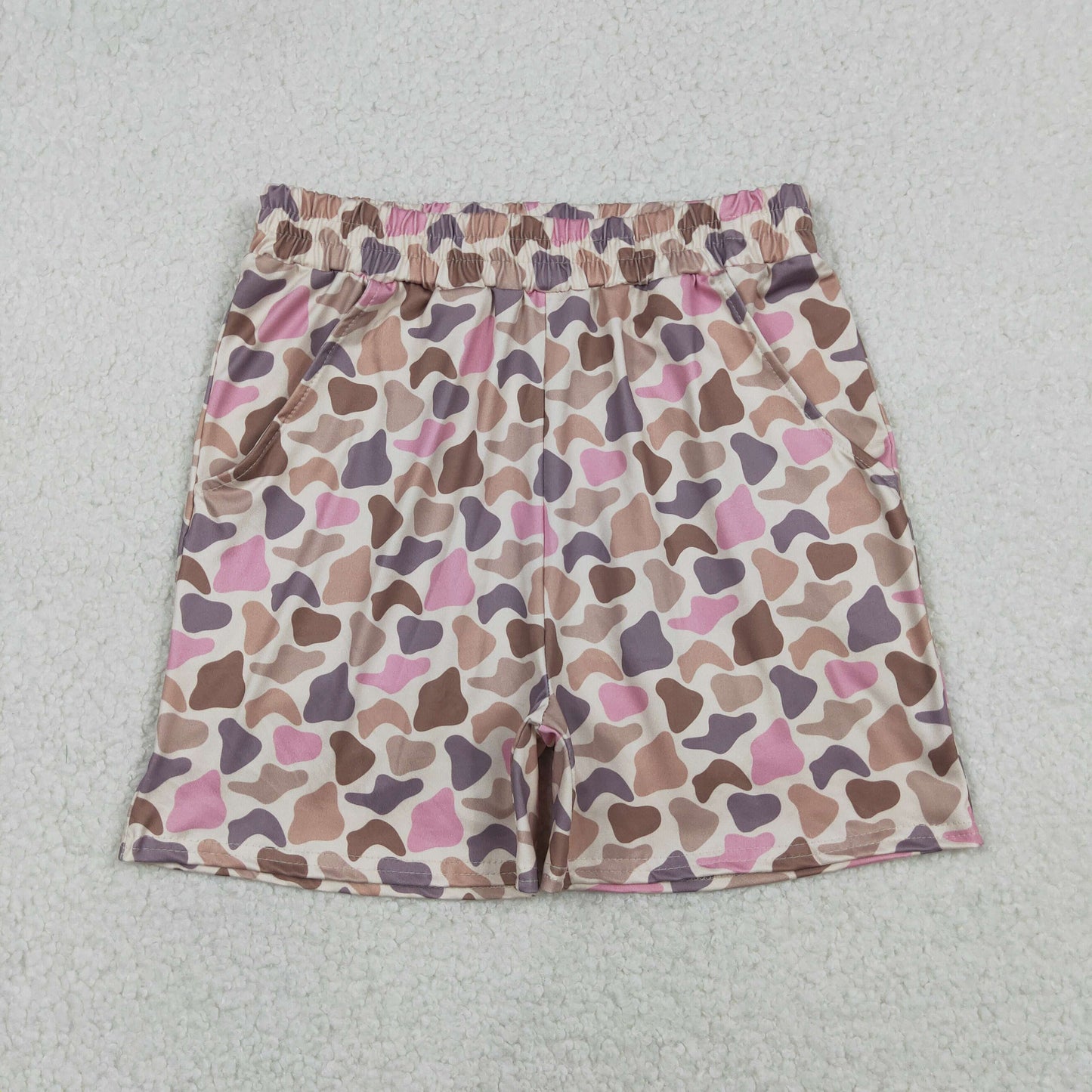 Adult Women Camo Pockets Shorts Southern Bottom RTS