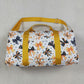 Kids Girl Adult Orange Ruffle Halloween Bows Gym Bags RTS