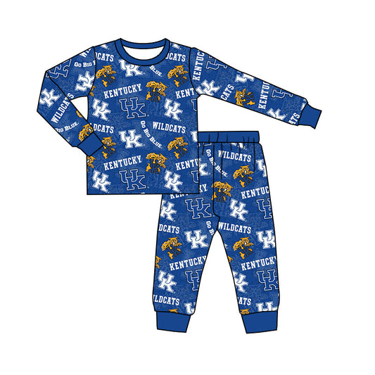 Baby Boyigers Team Tops Pants Pajamas Clothes Blue Set