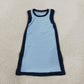 Baby Girls Kids Sleeveless Blue Dress Yoga Active Clothes RTS
