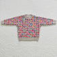 GT0302 Baby Girl Long Sleeves Colorful Sweater