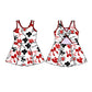( Moq 5 each style ) Baby Girl Team U Bows Sibling Dress Set 5.26